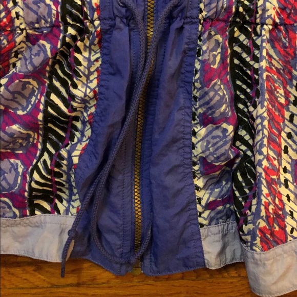 Nike Vintage Purple Windbreaker Jacket 10-12 - Picture 7 of 11